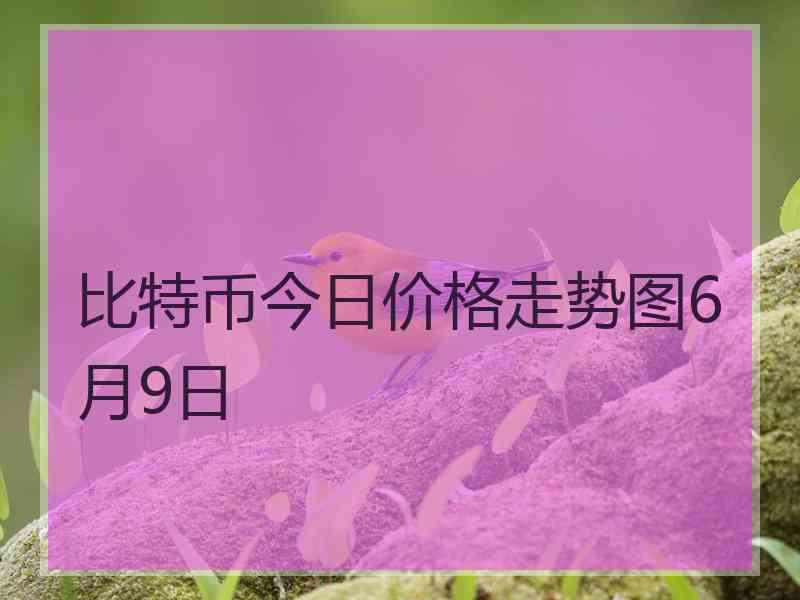 比特币今日价格走势图6月9日