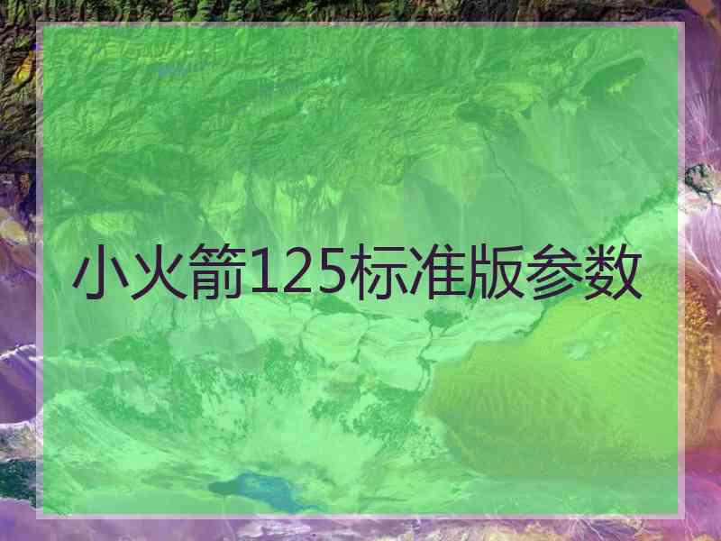 小火箭125标准版参数