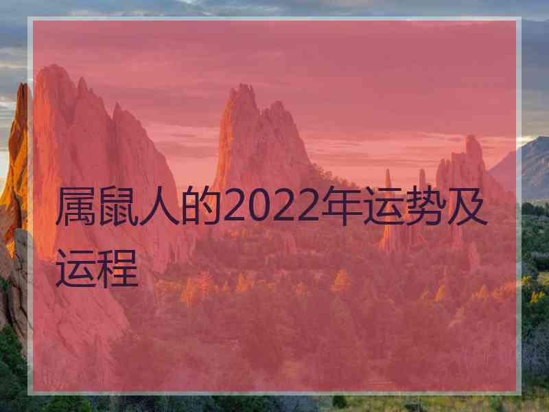 属鼠人的2022年运势及运程