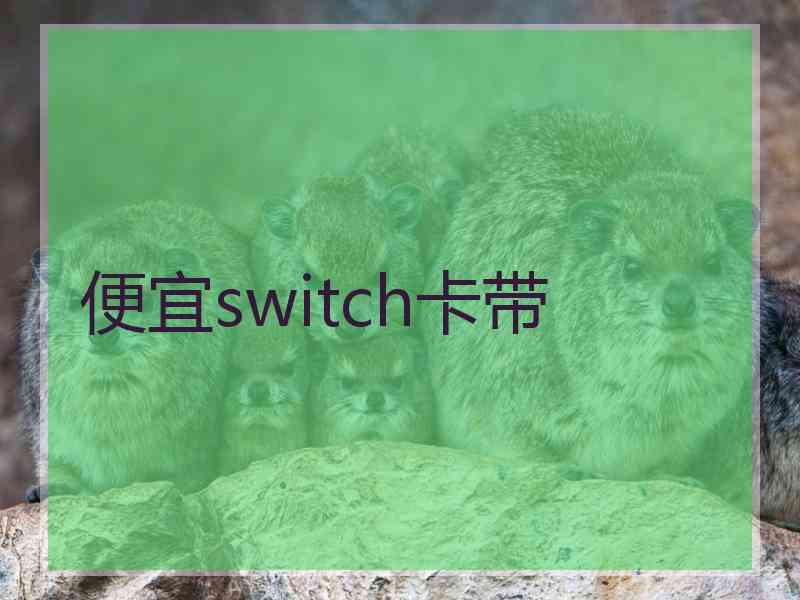 便宜switch卡带