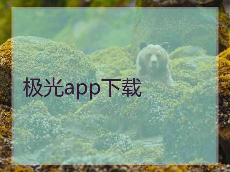 极光app下载